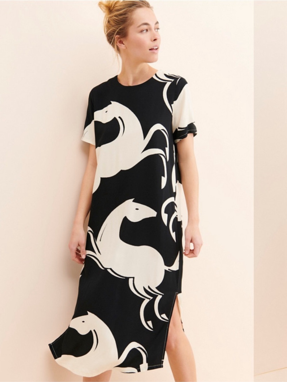 Anthropologie Corey Lynn Calter Caballos Midi Dress Size XS